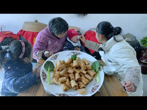 Видео: Кожа тофу желтого горбыля, хрустящая, слишком ароматная, что делает Йике жадным