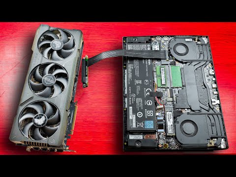 Видео: Ноутбук за 1К + 600W RTX 4090