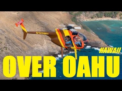 Видео: Полет над островом Оаху Гавайи. Flight over Oahu Hawaii. /  "Хочу в Америку!"
