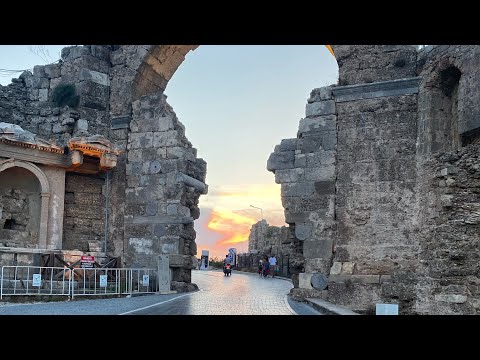 Видео: Side 2024. Античный город в Сиде, Турция.