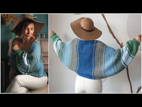 Видео: Узнайте, как связать крючком наш суперпростой узор для начинающих — Glacadh