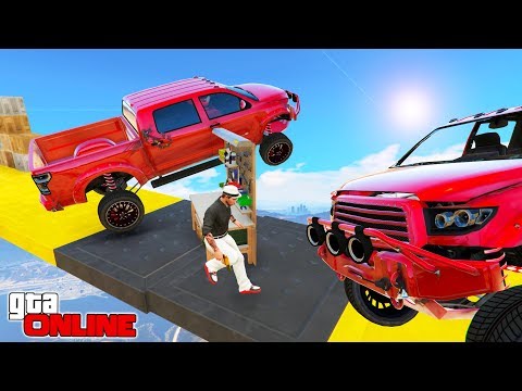 Видео: БЕГИ ИЛИ УМРИ ПО САМОЙ ЭКСТРЕМАЛЬНОЙ ТРОПЕ СМЕРТИ! (GTA 5 Смешные моменты)