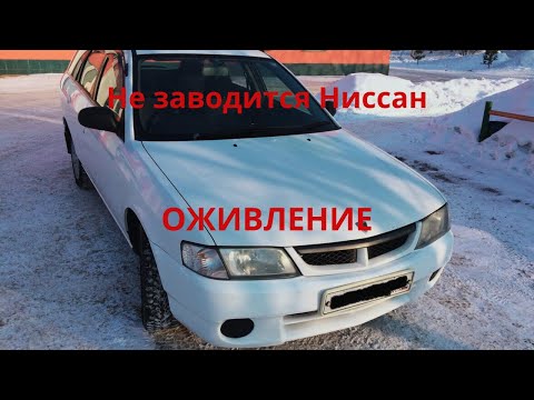 Видео: Ниссан Вингроад-старенький японец не заводится. Оживление.