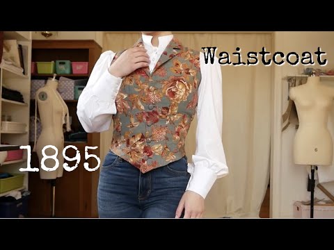 Видео: Пошив жилета образца 1895 года | Ft. Actual Tailoring