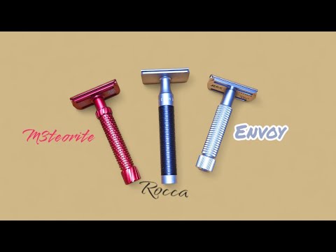 Видео: Поговорим о станках для бритья: Rex Envoy, Muehle Rocca и Oliworks M3teorite
