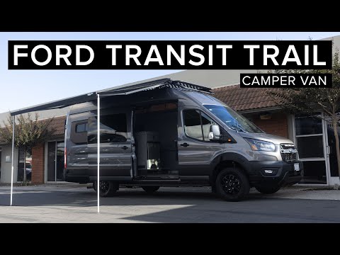 Видео: Ford Transit Trail 148 Extended | Переделка в кемпер-вэн + Starlink Mini