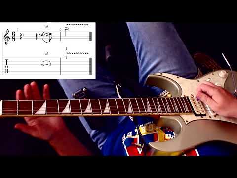 Видео: Texas Blues. Красивый заходной lick всего из 2 нот!!!