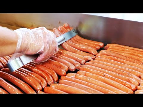 Видео: Американская уличная еда - Лучшие хот-доги в Нью-Йорке!