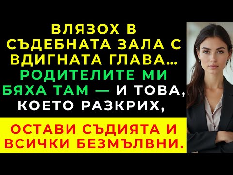 Видео: Съдията Онемя, Когато Влязох. Родителите Ми Реагираха Така, Че Всички Замлъкнаха.