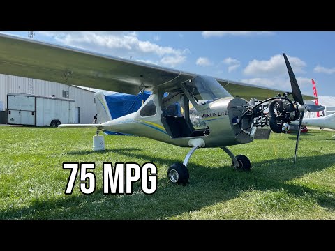 Видео: Самый экономичный самолет в мире — Merlin Lite