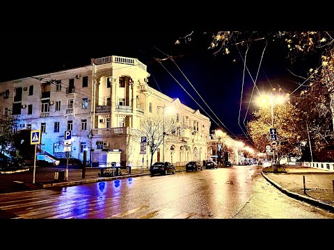 Видео: Самая ПЕРВАЯ улица Севастополя!Улица ЛЕНИНА-прогулка  по музею Архитектуры под открытым НЕБОМ!Крым