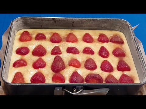 Видео: ПИРОГ С ЗАМОРОЖЕННОЙ КЛУБНИКОЙ НА РАСТИТЕЛЬНОМ МАСЛЕ/ПРОСТО, БЫСТРО И ВКУСНО#GenLid
