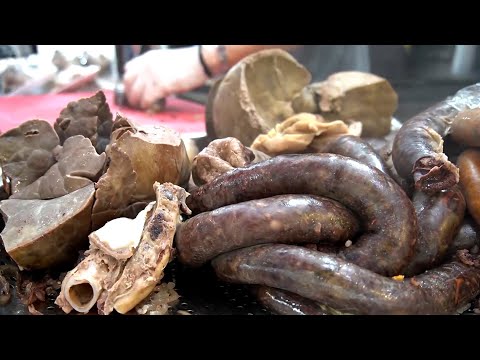 Видео: Фруктовое мороженое ручной работы, приготовленное два раза в день, 3000 вон / Кровяная колбаса