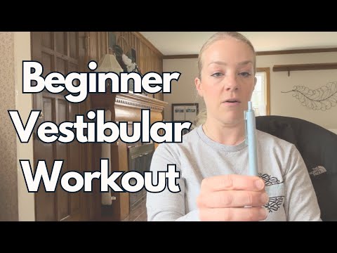 Видео: Лучшие упражнения на стабильность взгляда от вестибулярного терапевта {Полная программа}