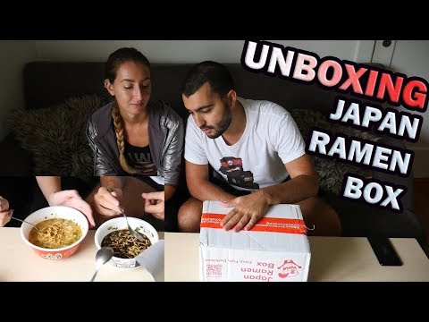 Видео: UNBOXING: JAPAN RAMEN BOX! Също така ядем :D