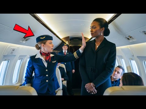 Видео: СТЮАРДЕССА ДАЛА ПОЩЕЧИНУ ЧЕРНОКОЖЕЙ ЖЕНЩИНЕ, НЕ ПОДОЗРЕВАЯ,ЧТО ОНА МИЛЛИАРДЕРША, ВЛАДЕЮЩАЯ САМОЛЕТОМ