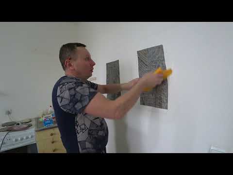 Видео: Эксперимент. Клею обои на водоэмульсионку. Внимание результат