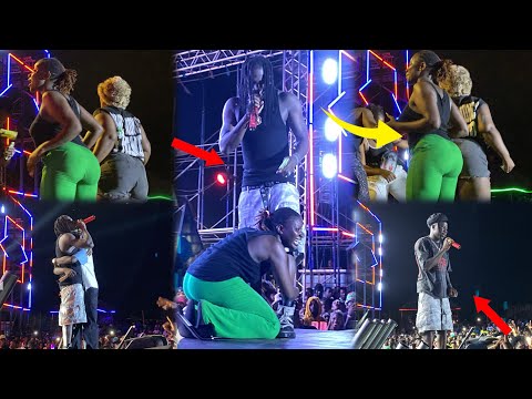Видео: 🤩Stonebwoy впервые выступили в Анлоге, разбрасывая деньги фанатам и запуская Ladies Dance Challenge
