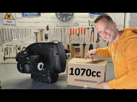 Видео: Ремонт двигателя BMW R100 CAFERACER SIEBENROCK BIG BORE 1070cc