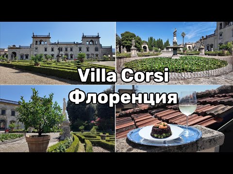 Видео: Вилла Corsi Флоренция. Черный рис с креветками