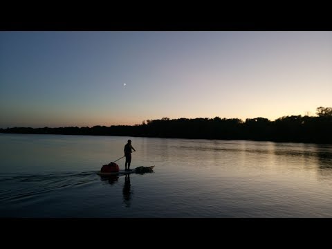 Видео: 100 км на SUP по Осетру день 2