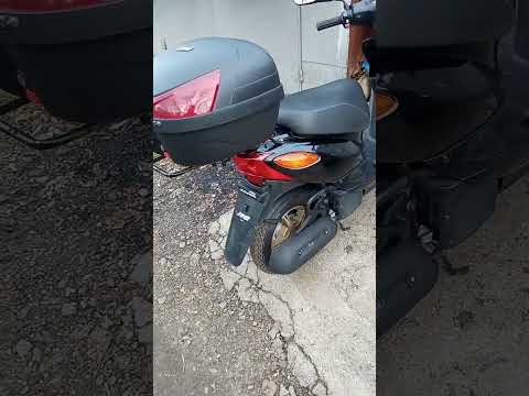 Видео: Yamaha Jog SA-36j/SA-39j про покрышки, колёса. Видео 4.