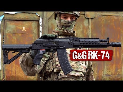 Видео: АК С ЭЛЕКТРОННЫМ СПУСКОМ - G&G - RK-74