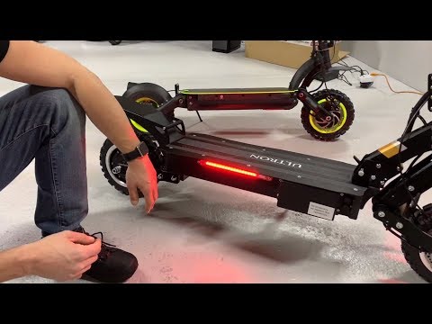 Видео: Электросамокат Ultron T108 2019 Второе поколение легенды!!!