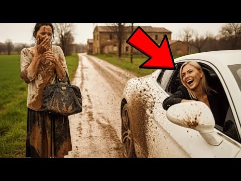 Видео: «С дороги!» — кричит богатая женщина и бросает в него грязь… Но тут происходит невообразимое.