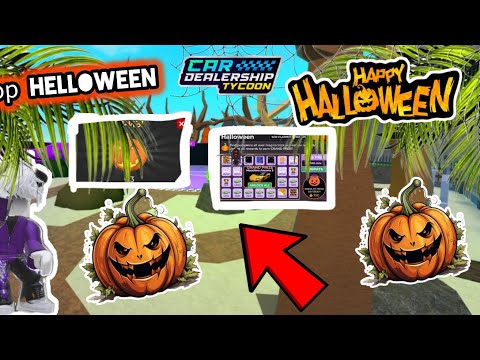 Видео: 🎃НОВЫЙ HELLOWEEN В КДТ!🎃ОБЗОР ОБНОВЫ🎃ГАЙД КАК ПРОЙТИ ИВЕНТ🎃CAR DEALERSHIP TYCOON🎃