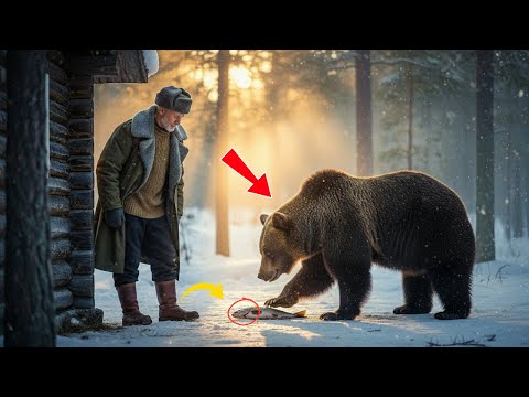 Видео: «Он спас медвежонка из ледяной реки… Но то, что сделала тайга через год, растрогает вас до слёз»