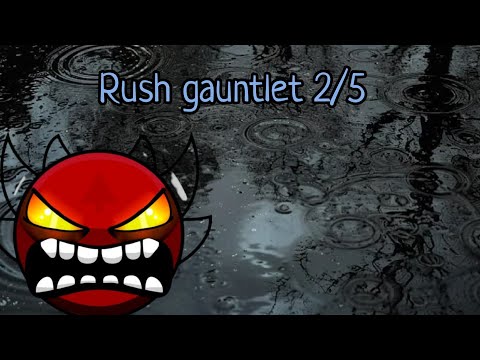Видео: Не прошел гаунтлет 😭 неполное прохождение Rush gauntlet в geometry dash v.2.2