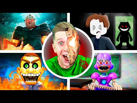 Видео: ТОП 5 ПОБЕГОВ ХОРОРОВ в ROBLOX!