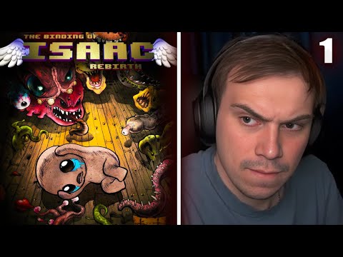 Видео: ГЛЕБ ИГРАЕТ в The Binding of Isaac #1 | Sasavot