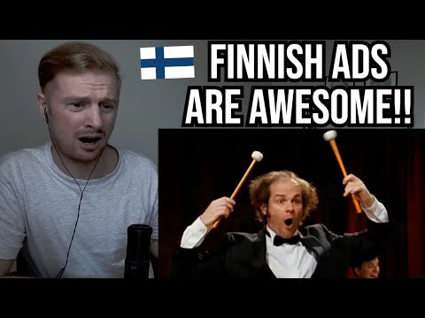 Видео: Реакция на финскую рекламу