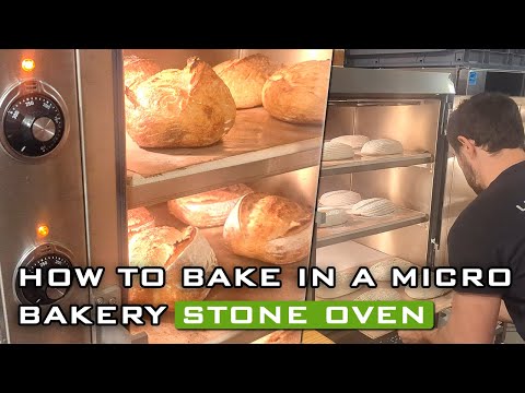 Видео: Как испечь хлеб на закваске в каменной печи Rackmaster RM2020 и RM24