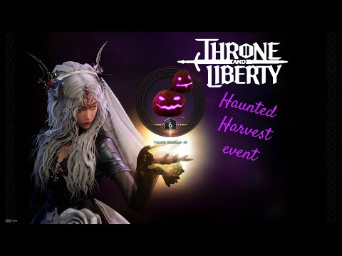 Видео: [UA] Throne and Liberty - Haunted Harvest event ~ Івент під час Halloween