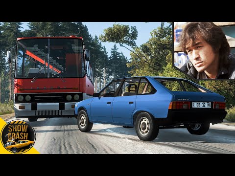 Видео: BeamNG Drive - РЕМЕЙК Реконструкции Аварии Виктора Цоя | ТРИ ВЕРСИИ ДТП