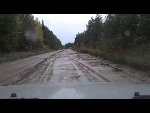 Видео: Р-37 поворот на Вознесенье - Вытегра