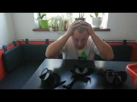 Видео: маски для подводной охоты ошибки начинающих подводных охотников