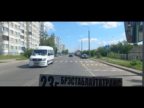 Видео: Автобусный маршрут 23а //Газоаппарат - Берёзовая роща//