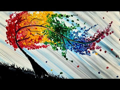 Видео: Рисование для детей | правополушарное рисование | Дерево