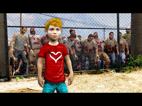 Видео: ЗОМБИ В ГТА 5, НО Я РЕБЕНОК! ГТА 5 ОНЛАЙН (GTA 5 ONLINE)