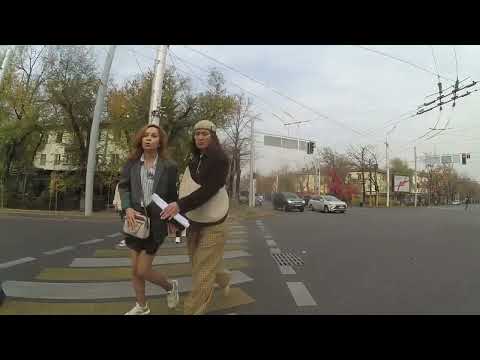 Видео: Алматы Велосипед Осень 28 Октября Вторник.