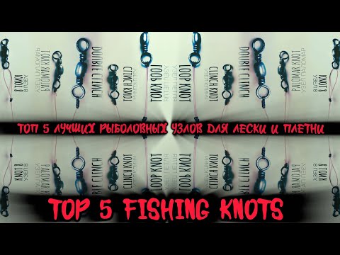 Видео: Топ 5 рыболовных узлов,которые ОБЯЗАН знать каждый рыболов📢 TOP 5 FISHING KNOTS 🔥 #fishing #рыбалка
