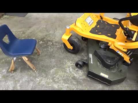 Видео: газонокосилка с нулевым поворотом cub cadet 54 zero turn