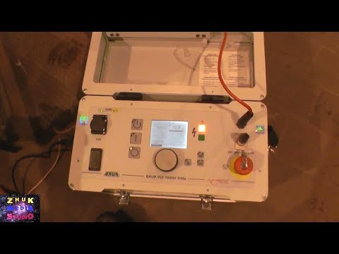 Видео: Испытание кабелей с пластмассовой изоляцией