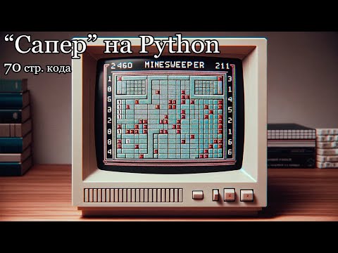 Видео: Создание игры "Сапер" на Python с Tkinter | Простые графические проекты
