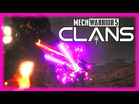 Видео: MechWarrior 5 Clans. Первые бои. Ощущение игрушечности. Бой с лучшим мехом Внутренней Сферы.