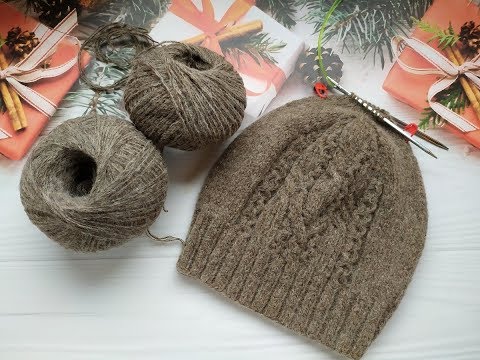 Видео: Шапочка спицами. Часть 2. Обзор, закрытие петель.